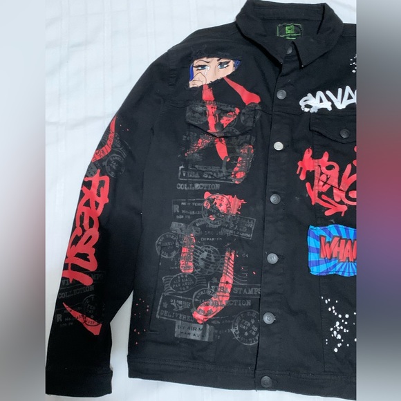 Sacred Crown Jean Jacket - Picture 2 of 8